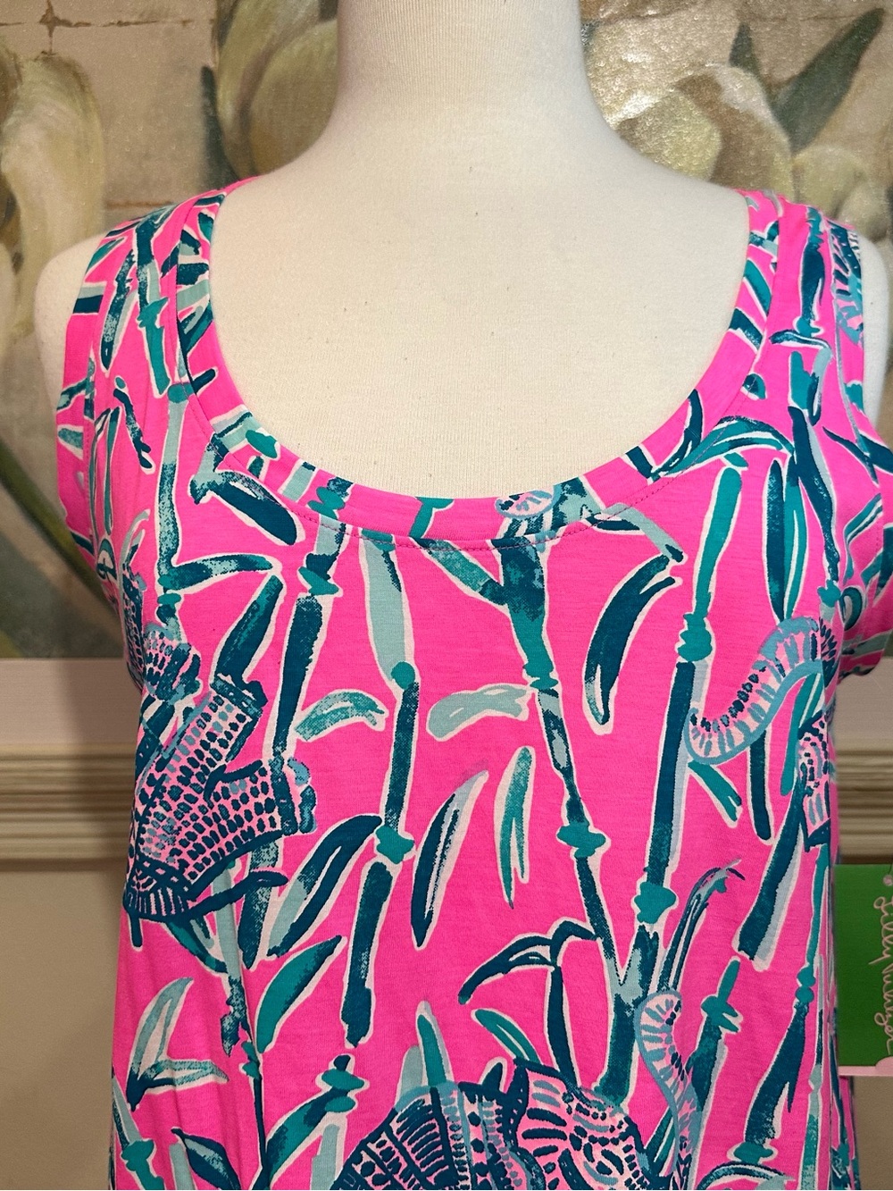 NWT Lilly Pulitzer Raylee Dress Mandavilla Pink Extra Lucky Size Medium - Picture 5 of 10